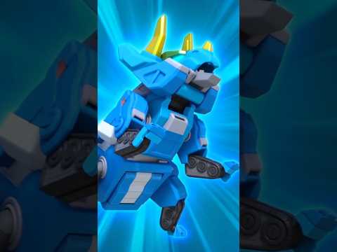 Before & After Tomo! | Dino Transformation #gogodino #dinosaur #shorts #robot #transformation