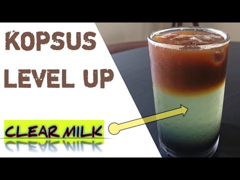 COFFEE MOCKTAIL RECIPE 02 |CLEAR MILK ESPRESSO AREN|CLARIFIED MILK #clarifiedcoffee #clarifiedmilk