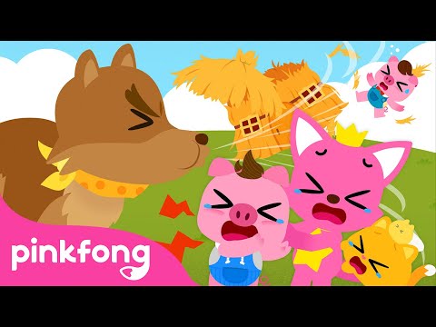 The Three Little Pigs | Mystical Fairy Tale | Spooky Cartoon | Pinkfong Official