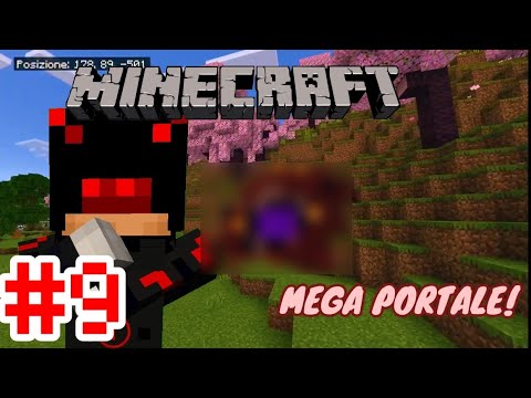 IL NUOVO MEGA PORTALE NELLA VANILLA!!! FlameCraft #9 Minecraft