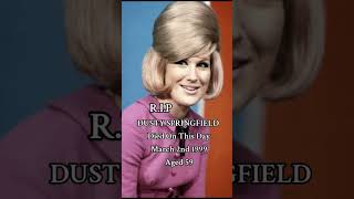 Dusty Springfield In Memory R.I.P #news, #shorts, #onthisdayinhistory,