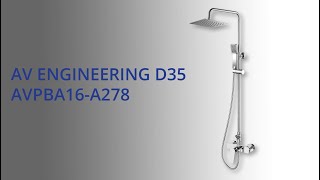 Shower system AV ENGINEERING AVPBA16-A278