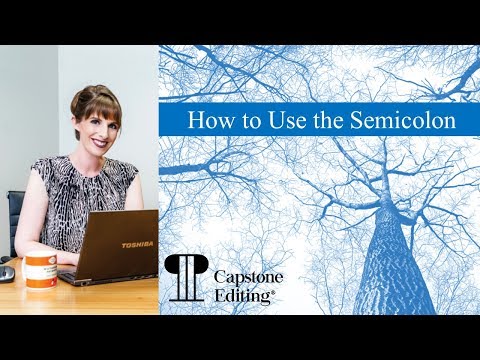 How to Use the Semicolon