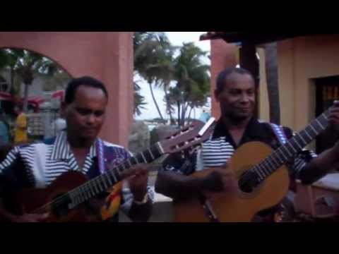 Brisas Santa Lucia Musicians Los Hermanos Peña sing Cuban Music in Camaguey 2012