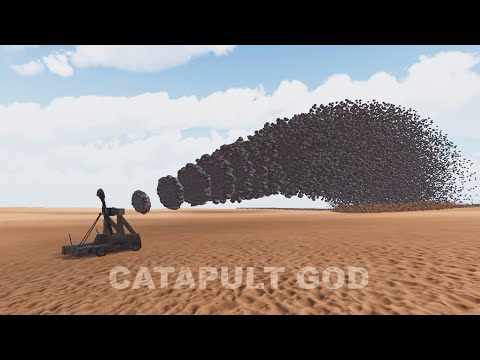 CATAPULT GOD vs 1,000,000 ZOMBIES - Ultimate Epic Battle Simulator 2 | UEBS 2