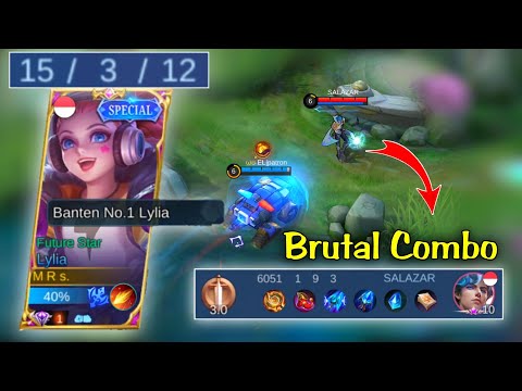 BEST COMBO LYLIA SEASON 24 | BUILD LYLIA TERSAKIT 2022 - Lylia Gameplay