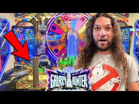 Can We Knock Down a MASSIVE Coin Tower on GALAXY HUNTER?