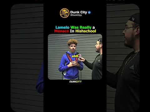 Lamelo Was Really a Menace In Highschool