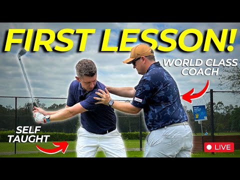 My First Golf Lesson in 15 Years...!!