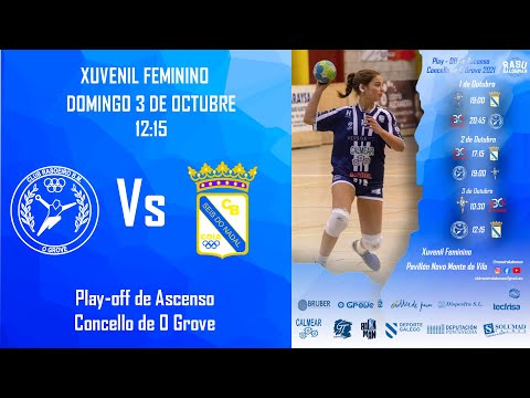 PLAYOFF XUVENIL FEMENINO - RASOEIRO Vs SEIS DO NADAL 1º periodo
