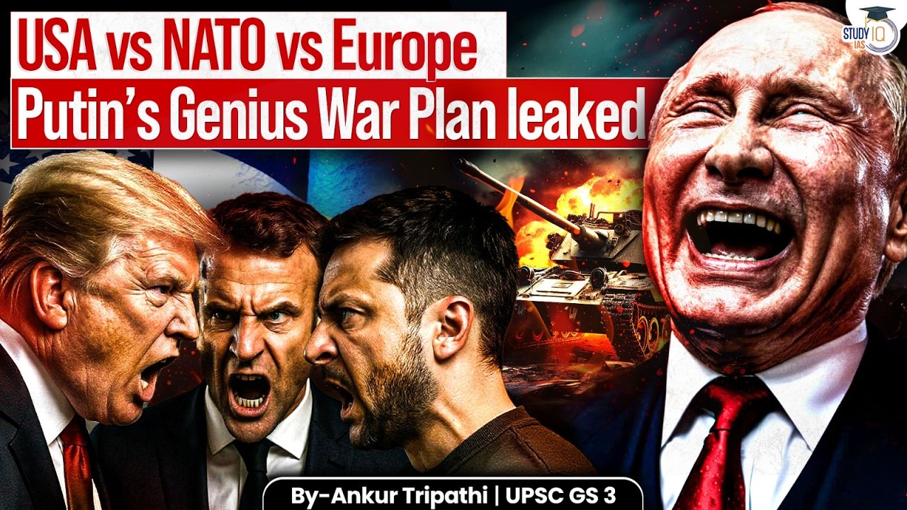 End of Russia Ukraine war ? | How TRUMP, NATO & Europe fell into Putin’s war Plan | Geopolitics