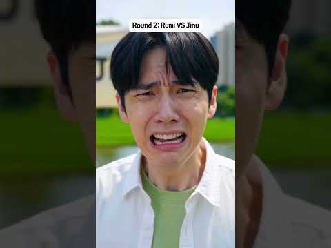 Who will win the competition, Rumi or Jinu #rumi #kpop #jinu #funny