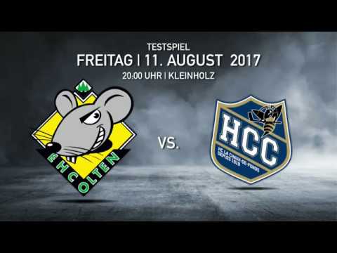 11.08.2017 EHC Olten - HC Chaux-de-Fonds Testspiel