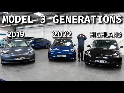 New Tesla Model 3 Highland v previous generations - what's changed? Not all things are better...