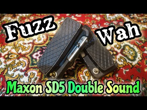 Maxon Double Sound wah fuzz image 8