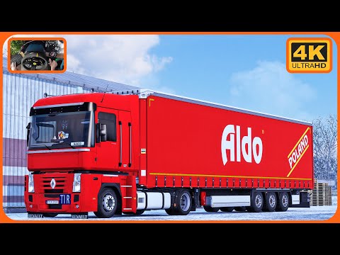 [TS-PC] ETS2 4K | KALISZ | RENAULT MAGNUM 480 | DZIERZBIN 🇵🇱 - BIAŁA PANIEŃSKA 🇵🇱