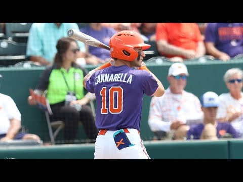 Cam Cannarella 2025 College Baseball Highlights! | Clemson Tigers