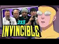 NO WAY!!!! First time watching Invincible 2x3 reaction