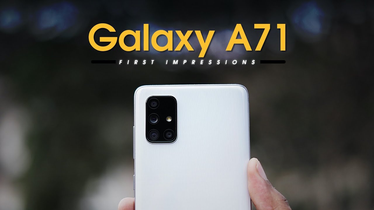 Samsung Galaxy A71 Unboxing and First Impressions!