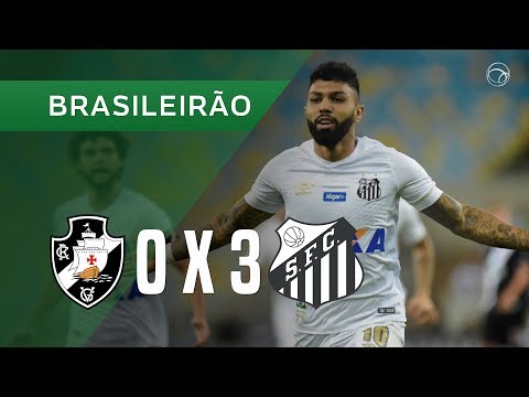 VASCO 0 X 3 SANTOS - GOLS - 01/09 - BRASILEIRÃO 2018