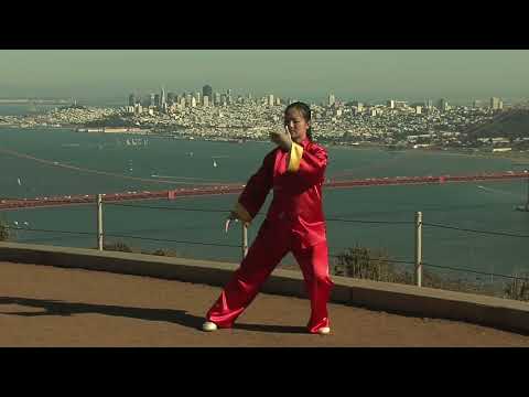 Yang-Style Tai Chi Fundamentals for Beginners - 13 Form (Front View)    楊式太極拳基礎入門13式正面全套演練