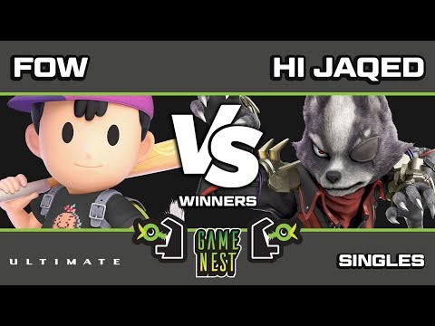 Game Nest Smash It Up: FOW (Ness) vs Hi Jaqed (Wolf) - Winners Round 4