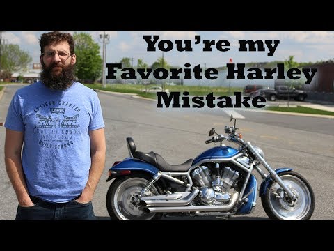 The Harley Davidson V Rod (Red headed Step child)