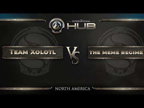 Team Xolotl vs The Meme Regime - TI8 NA Open Qualifiers: Round of 32 - @Dakota @Lacoste