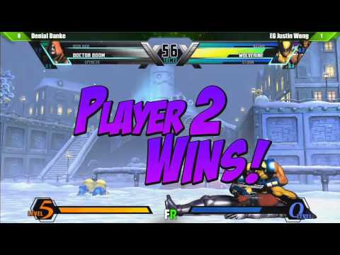 UMvC3 DENIAL DANKE VS EG JUSTIN WONG - Final Round XVII HD