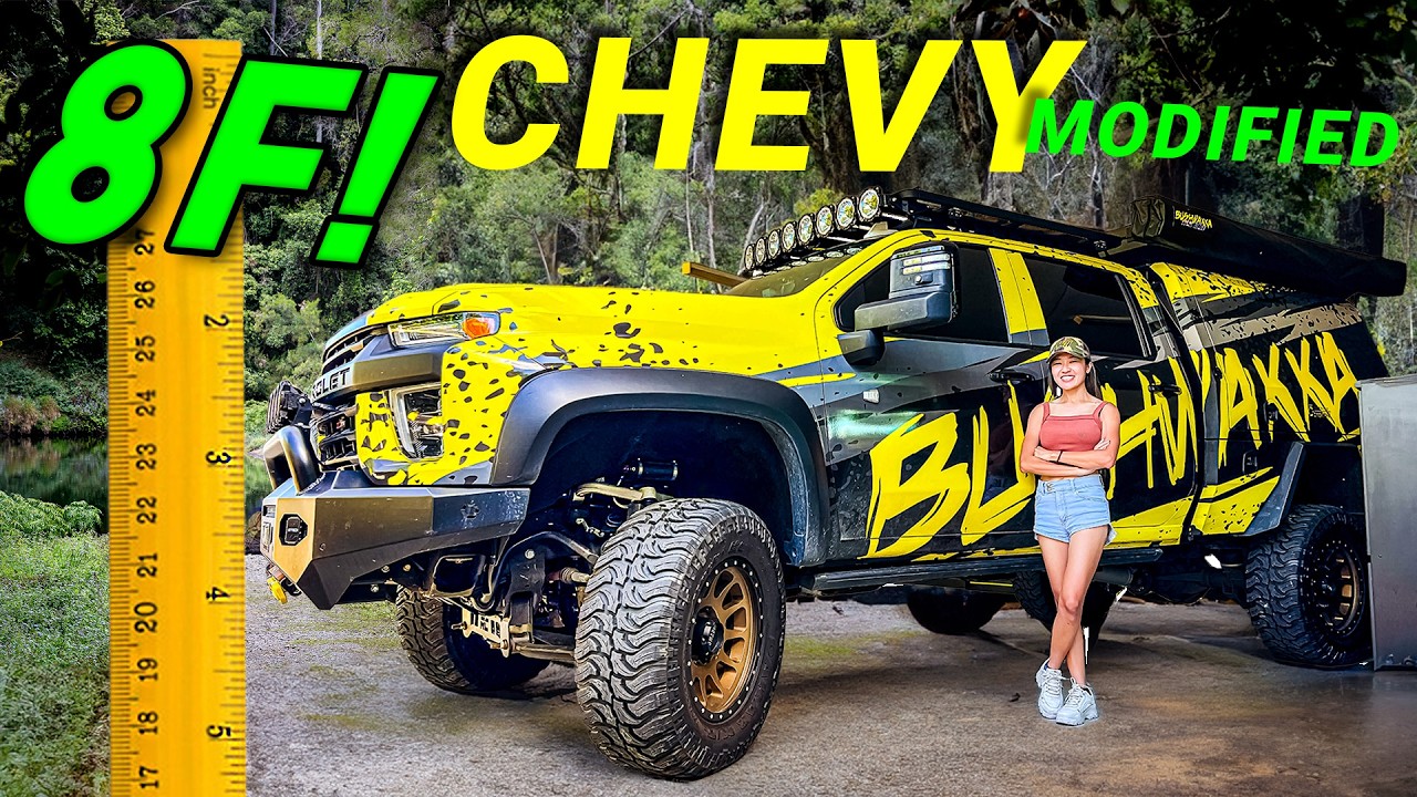 Big Rigs Towing DEEP into Amamoor Rainforest | CHEVY Tackles HARD Tracks