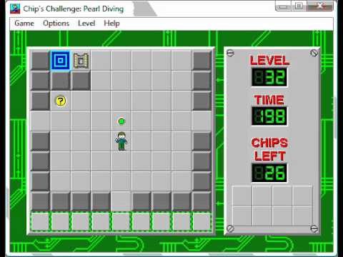 CCLP3 level 32 solution - 157 seconds