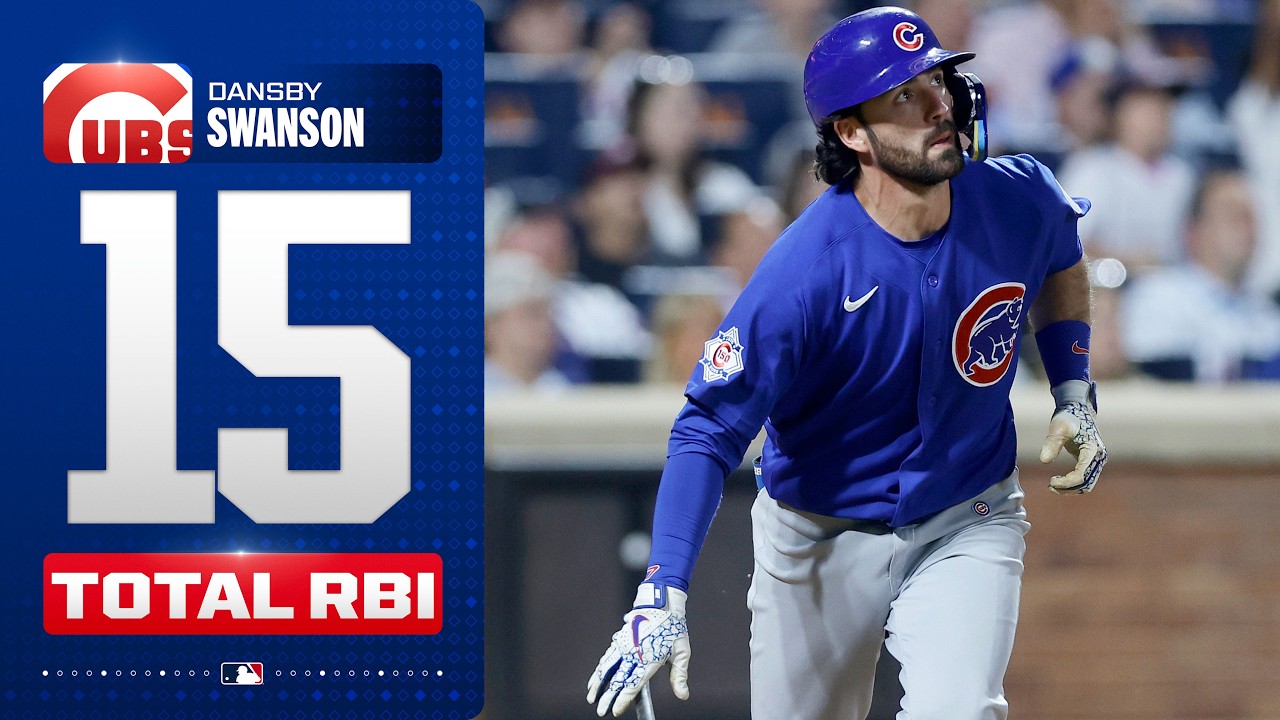 15 RBI in ONE series?! Dansby Swanson had a SERIES FOR THE AGES vs. Mets!