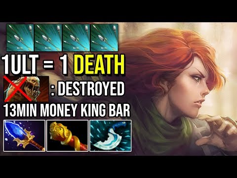 13Min MKB [Windranger] Made Enemy Carry Rage Quit 1Focus Fire = 1Death By W33 7.20e Dota 2