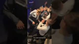 Arlene Foster up the ra and fight breaks out at Belfast awards