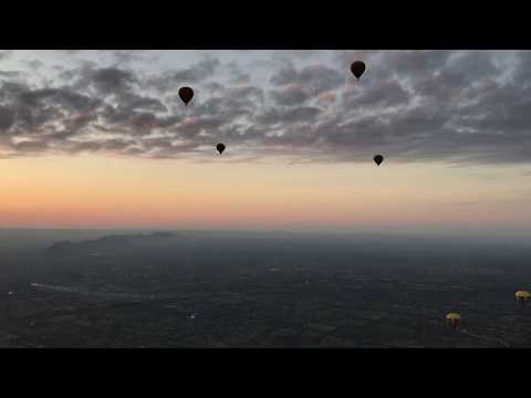 Balão de ar quente Bagan, Mianmar com Golden Eagle