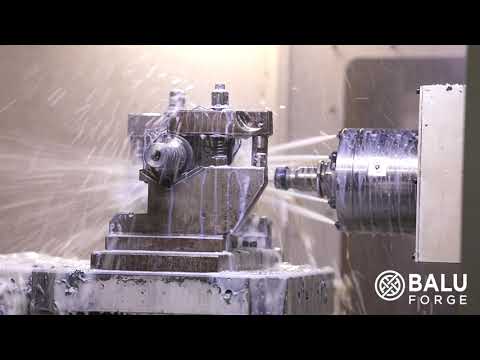 Процес свердлування колінчастого вала (CNC)