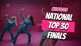 ESC 2023 National Finals - My top 30 NEW