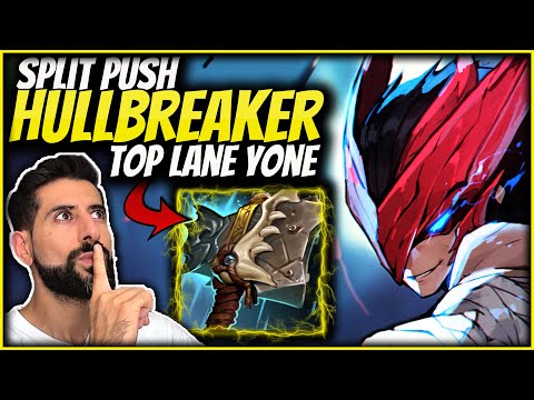 HULLBREAKER Yone Top - Lo SPLIT PUSHER DEFINITIVO! | League of Legends Stagione 12 Yone Top Lane