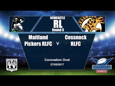 2017 Newcastle RL Round 6 - Maitland Pickers V Cessnock Goannas