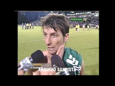 PEDRINHO FALOU NO FINAL DO JOGO PALMEIRAS 3X3 SANTOS PAULISTA 2007