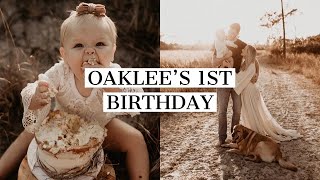 OAKLEE'S FIRST BIRTHDAY