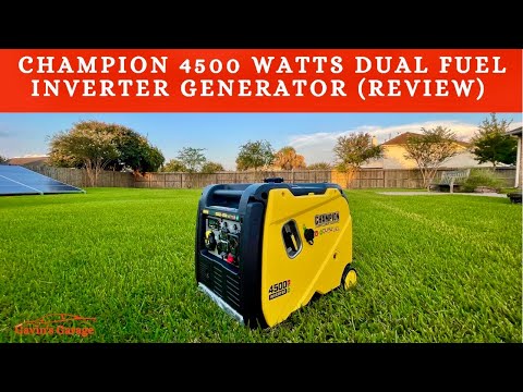 Champion Dual Fuel 4500 Watt Inverter Generator (Generator Review)