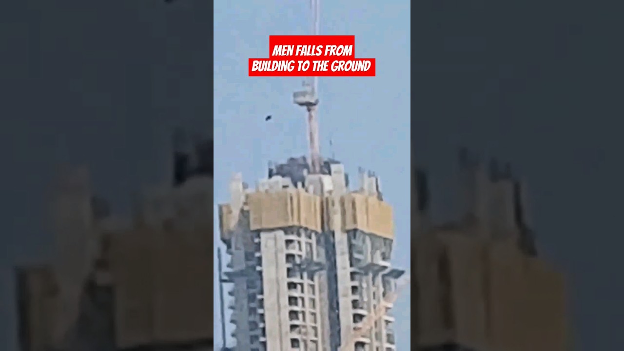 When You Caught A Man Falls From Building On Camera #shortsvlog #shorts #shobishobu