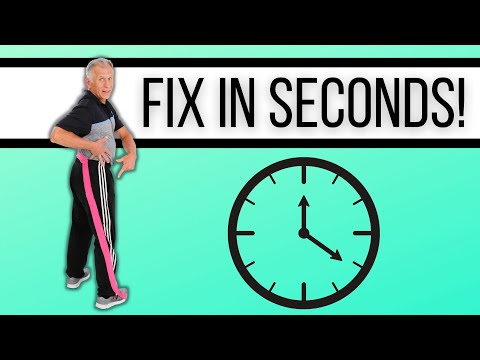 How to RELIEVE SCIATIC PAIN in SECONDS,  & Long Term Success!!