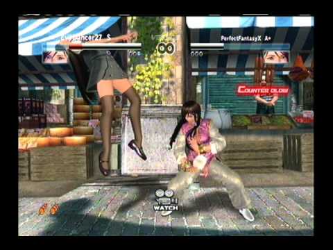 Dead or alive 4 online tournament #1: grand finals. (Evil Dancer27) vs (PerfectFantasyX) part 5.
