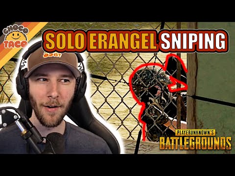 Solo Sniping on Erangel - chocoTaco PUBG Solos Gameplay