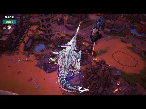 GigaBash rawa onslaught mode gameplay