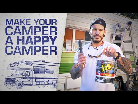 How to Seal an RV Roof Leak with Flex Seal Liquid®: Mr. Build It Flex It Series Ep. 1