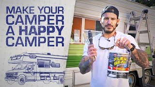 How to Seal an RV Roof Leak with Flex Seal Liquid®: Mr. Build It Flex It Series Ep. 1