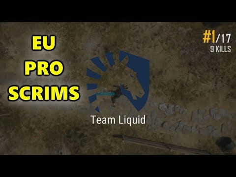 Team Liquid Kaymind, Jeemzz, ibiza & mxey - EU PRO SCRIMS - PUBG